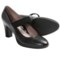 BeautiFeel Hasna Mary Jane Pumps - Leather (For Women) in Black/Grey