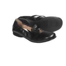 BeautiFeel Nika Leather Flats (For Women) in Black Combi - Closeouts
