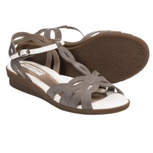 BeautiFeel Thea Leather Sandals (For Women) in Clay Nubuck - Closeouts