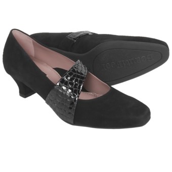 BeautiFeel Victoria Suede Pumps (For Women) in Black Suede