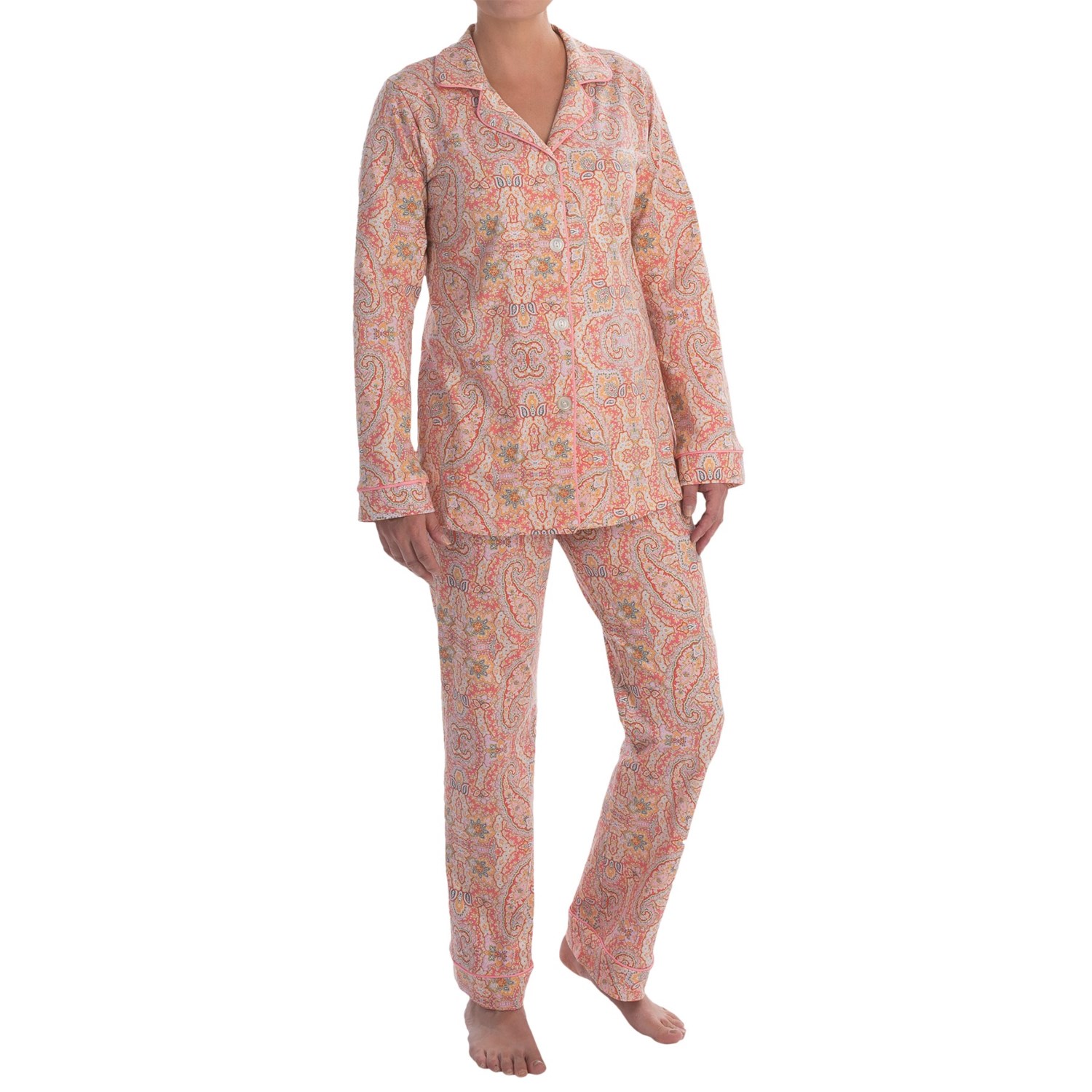 Bedhead Patterned Cotton Knit Pajamas (For Women) Save 45