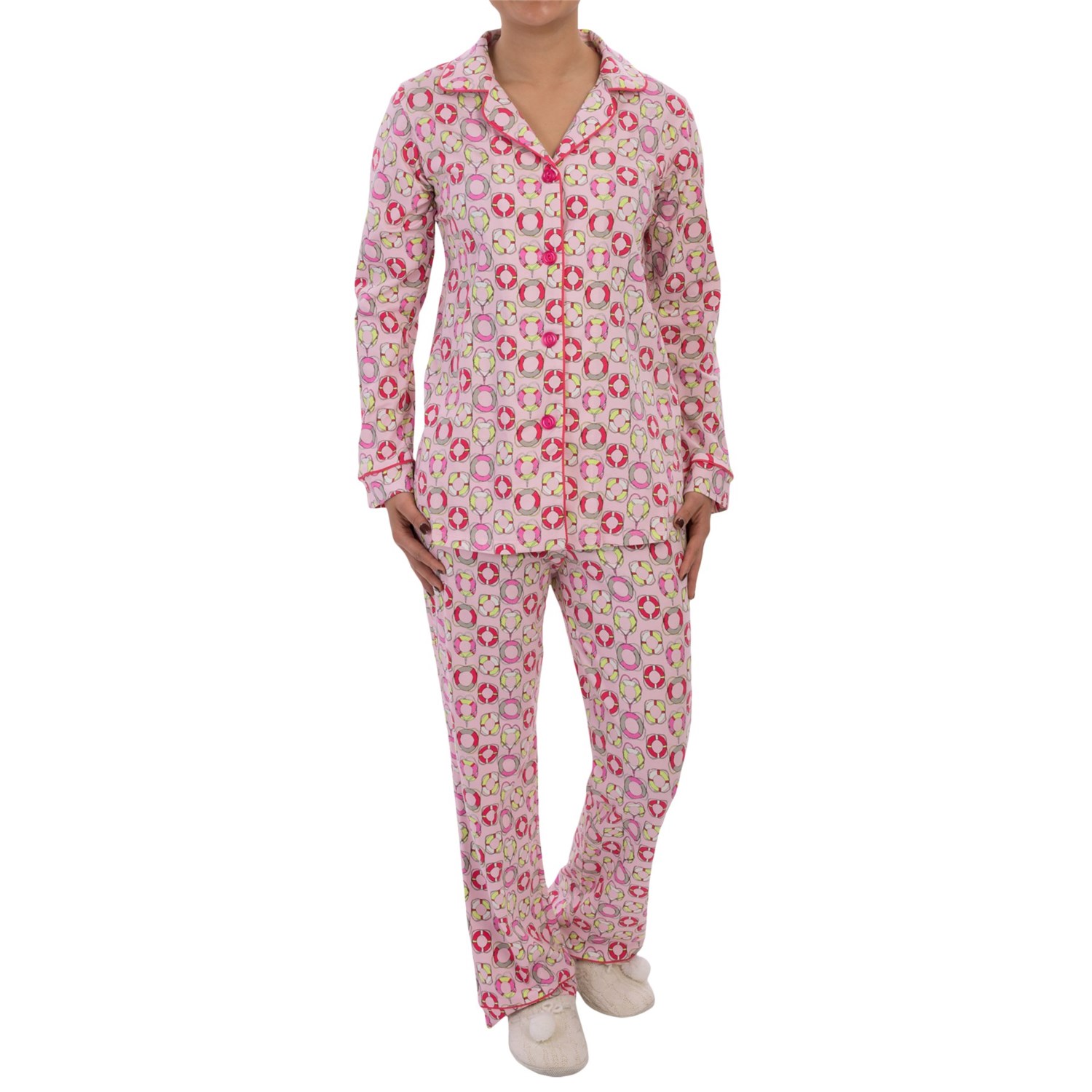 Bedhead Patterned Cotton Knit Pajamas (For Women) Save 43