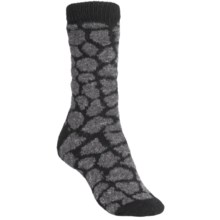 b.ella Alegra Socks - Merino Wool Blend, Crew (For Women) in Caviar/Black - Closeouts