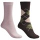 b.ella Argyle and Solid Socks - 2-Pack (For Women)