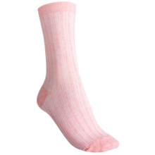 b.ella Candie Pinstripe Crew Socks (For Women) in Pink - Closeouts