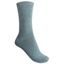 b.ella Faye Speckled Jersey Crew Socks (For Women) in Teal - Closeouts