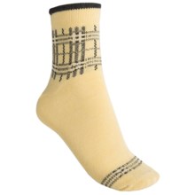 b.ella Jerica Ankle Socks - Quarter-Crew (For Women) in Yellow - Closeouts