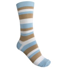 b.ella June Socks - Crew (For Women) in Light Blue - Closeouts