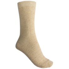 b.ella Maureen Plaid Crew Socks (For Women) in Sage - Closeouts