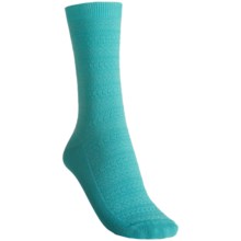 b.ella Molly Socks - Pima Cotton, Crew (For Women) in Aqua - Closeouts
