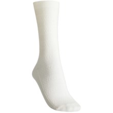 b.ella Molly Socks - Pima Cotton, Crew (For Women) in White - Closeouts