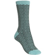 b.ella Pepper Socks - Wool-Cashmere Blend, Crew (For Women) in Turquoise - Closeouts
