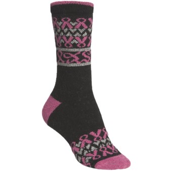 b.ella Sheila Socks - Wool-Cashmere Blend, Crew (For Women) in Caviar/Black
