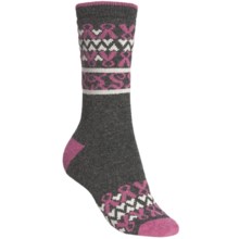 b.ella Sheila Socks - Wool-Cashmere Blend, Crew (For Women) in Charcoal - Closeouts
