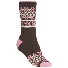 b.ella Sheila Socks - Wool-Cashmere Blend, Crew (For Women) in Espresso - Closeouts