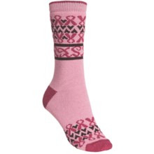 b.ella Sheila Socks - Wool-Cashmere Blend, Crew (For Women) in Pink - Closeouts