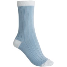 b.ella Sherry Socks - Crew (For Women) in Blue - Closeouts