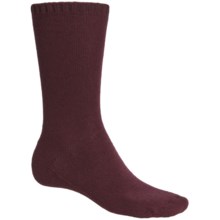 b.ella Stefano Socks - Wool-Cashmere, Crew (For Men) in Burgundy - Closeouts