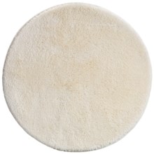 Bellora Hospitality Hotel Quality Round Bath Rug - 29” in Antique White - Closeouts