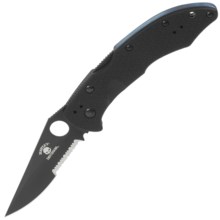 sale item: Benchmade Harley-davidson Mini-pika G10 Bk1-coated Folding Pocket Knife Lockback Combo Edge
