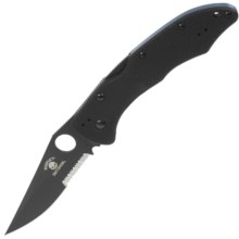 Benchmade Harley-Davidson Pika Large BK1 Folding Pocket Knife - Lockback, Combo Edge in See Photo - Closeouts