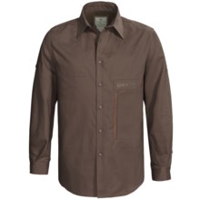 Beretta Ambi II Shooting Shirt - Long Sleeve (For Men) in Green Cord - Closeouts