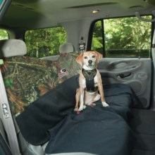 Bergan Dog Auto Safety Harness with Tether - Medium in Mossy Oak Break-Up - Closeouts