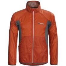 Berghaus Viso Wind Jacket (For Men) in Orange/Grey - Closeouts