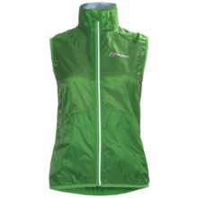 Berghaus Viso Wind Vest (For Women) in Green - Closeouts