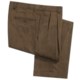 Berle Herringbone Pants - Italian Wool, Double Reverse Pleats (For Men)