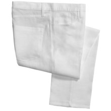 Berle Vintage 1946 Linen Pants - 5-Pocket (For Men) in White - Closeouts