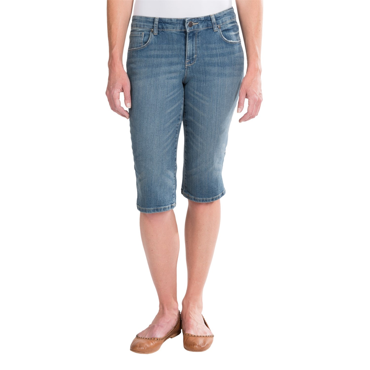 Bermuda Jean Shorts (For Women) Save 66