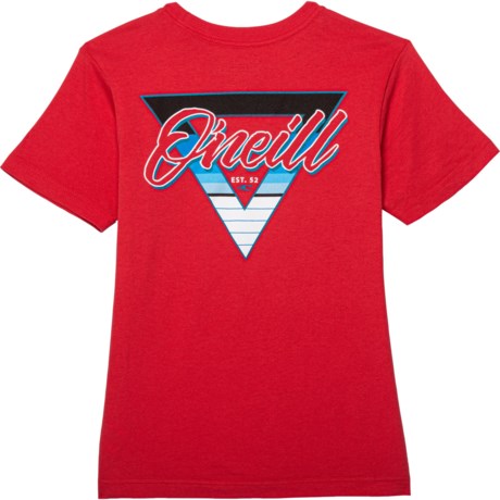 O&#39;Neill Bermuda T- Shirt - Short Sleeve (For Big Boys) - CHILI PEPPER (S )