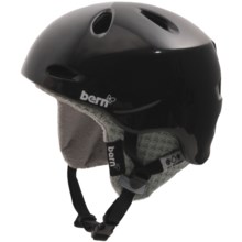 Bern Berkeley Zip Mold® Multi-Sport Helmet - Removable Liner (For Women) in Gloss Black/Grey - Closeouts