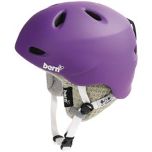 Bern Berkeley Zip Mold® Multi-Sport Helmet - Removable Liner (For Women) in Matte Purple/Grey - Closeouts