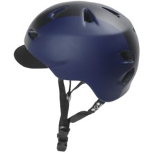 Bern Brentwood Cycling Helmet with Visor (For Men) in Matte Midnight Blue Bomber - Closeouts