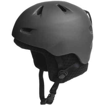 Bern Brentwood Zip Mold® Multi-Sport Helmet - Removable Winter Liner in Matte Grey/Black Knit