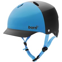 Bern Lenox Multi-Sport Helmet (For Women) in Matte Black/Cyan 2 Tone - Closeouts