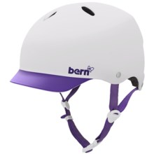 Bern Lenox Multi-Sport Helmet (For Women) in Matte White/Purple - Closeouts