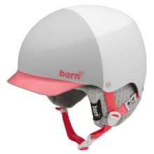 Bern Muse EPS Hatstyle Multi-Sport Helmet (For Women) in White/Watermelon/Grey Knit - Closeouts