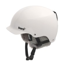 Bern Muse Multi-Sport Helmet - Removable Winter Liner (For Women) in Gloss White/Grey Knit - Closeouts