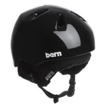 Bern Nino Zip Mold® Multi-Sport Helmet - Removable Winter Liner (For Boys) in Gloss Black - Closeouts