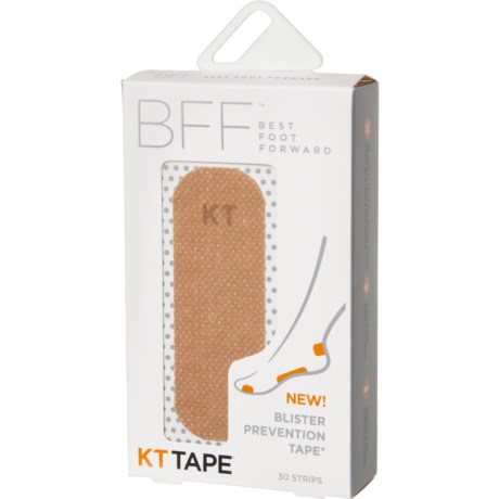 KT Tape Best Foot Forward Blister Prevention Tape - 30-Pack - BEIGE ( )