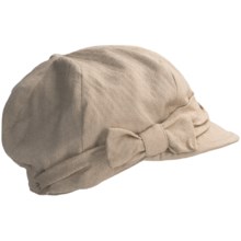 Betmar Bow Cap (For Women) in Tan - Closeouts
