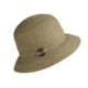 Betmar Braided Cloche Hat - Wooden Ring (For Women)