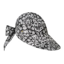 Betmar Fabulous Face Framer Hat - Cotton (For Women) in Black/White - Closeouts