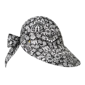 Betmar Fabulous Face Framer Hat - Cotton (For Women) in Black/White