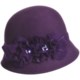 Betmar Floral Boucle Cloche (For Women)