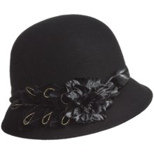 Betmar Golden Glow Cloche Hat (For Women) in Black - Closeouts