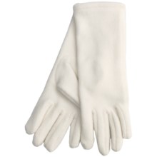 Betmar Longer Fleece Gloves (For Women) in Ivory - Closeouts